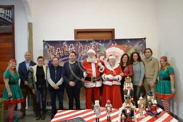 Presentación de la visita de Papá Noel a Telde (Foto TA)